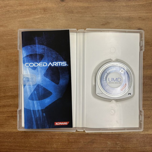 Metal Gear Solid Portable Ops + Coded Arms Double Pack PSP like new