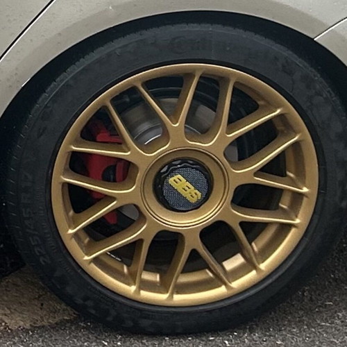BBS RC307 wheels with Continental PremiumContact 6 tires used