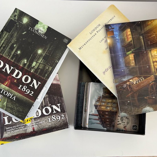 Crime Scene London 1892 board game new