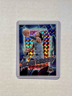 2023-24 Panini Mosaic Ja Morant Storm Chasers SP Memphis Grizzlies #1 card new