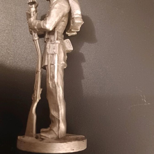 Infantry Soldier Figure 1852 made of pewter like new