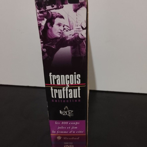 Francois Truffaut DVD boxset used with Greek subtitles, 3 movies