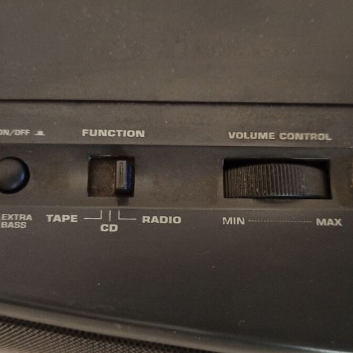 SABA Boombox ραδιοκασετόφωνο μοντέλο RCD 602 μεταχειρισμένο με προβλήματα