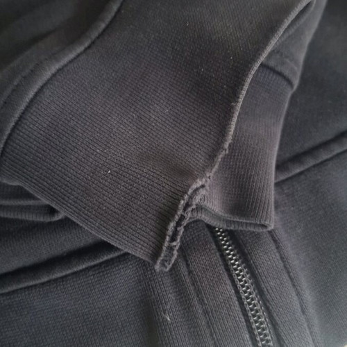 Helly Hansen fleece with zipper blue size Medium used
