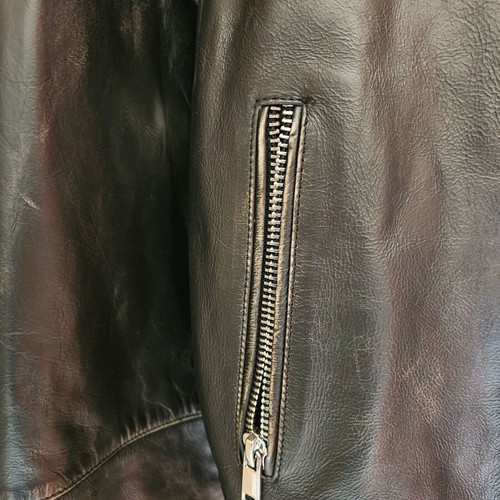 Leather jacket Zara like new, vintage limited edition men's