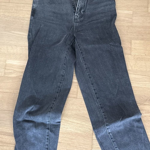 Stradivarius black faded jeans, size S