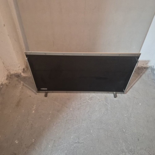 Fireplace screen protector