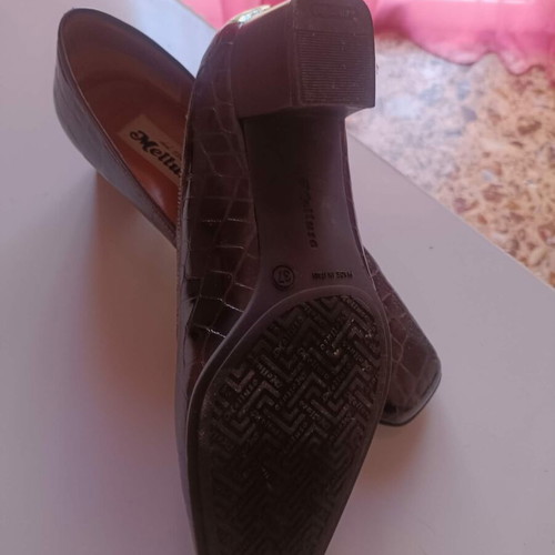 Melluso shoes brown pumps like new, size 37