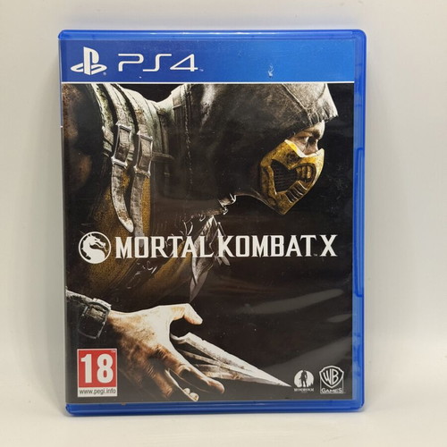 Mortal Kombat X PS4 used action adventure game