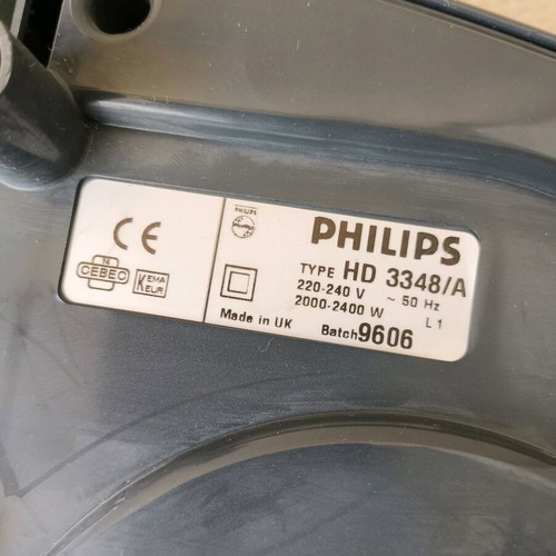 Philips heater used from the 1980s
