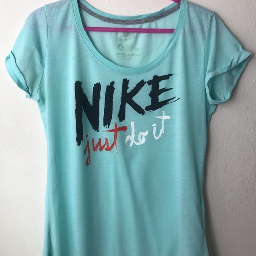 Nike T-Shirt light blue used, size L