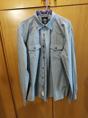 Ανδρικό πουκάμισο μεταχειρισμένο, μπλε, μέγεθος XL