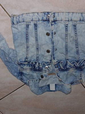 Children's denim jacket 2 years, worn lightly for girl