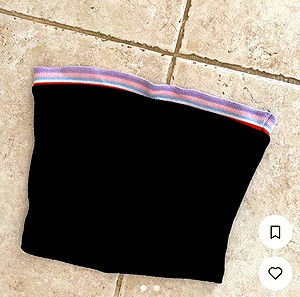 Strapless Crop Top