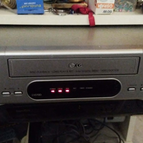 LG LV270D VHS VCR video player recorder