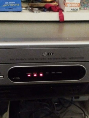 LG LV270D VHS VCR video player recorder