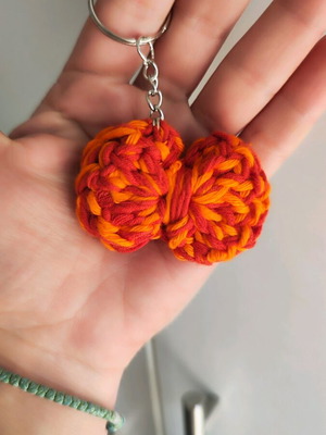 Μπρελόκ φιογκος χειροποίητο καινούργιο