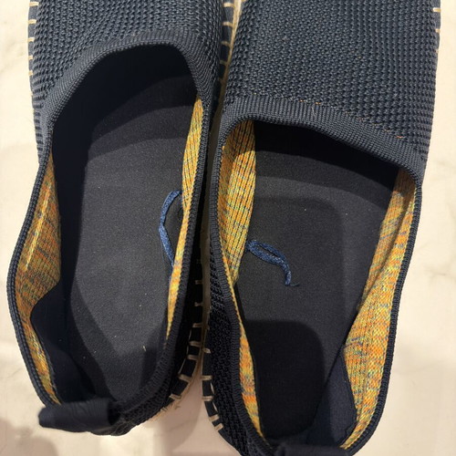 Zara Men Espadrilles Navy Blue Size 43 Like New