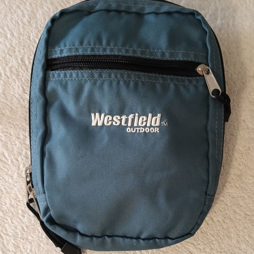 Ανδρικό μπλε τσαντάκι Westfield outdoor με ρυθμιζόμενο λουράκι