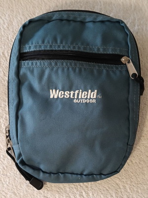 Ανδρικό μπλε τσαντάκι Westfield outdoor με ρυθμιζόμενο λουράκι
