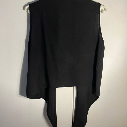 Anel sleeveless shirt black like new, size M