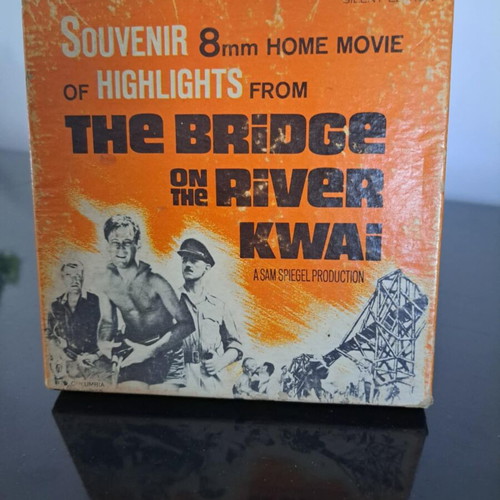 8mm Home movie "The bridge on the River Kwai" used, adventure