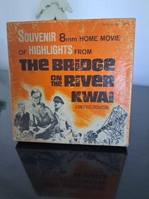 8mm Home movie "The bridge on the River Kwai" used, adventure