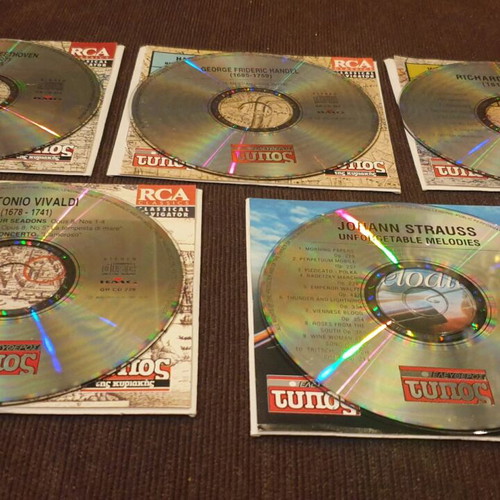 Bach 5 CD pack classical music like new