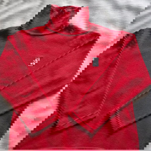 Polo vintage t-shirt used, red, for 4-5 years, 120cm