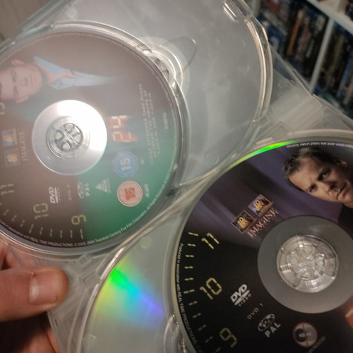 24 DVD complete series seasons 1-4 used with English subtitles