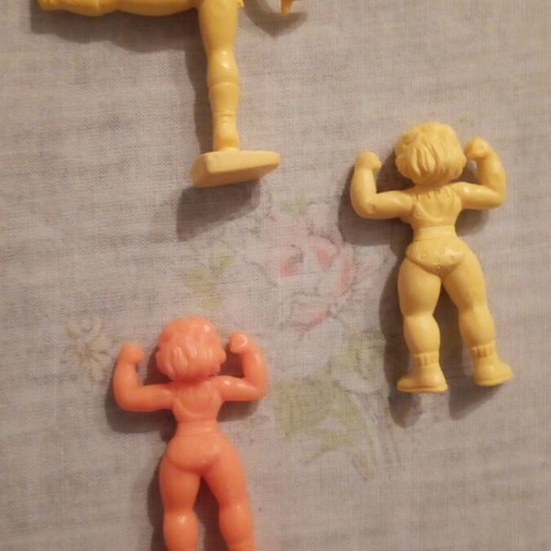 C.U.T.I.E. Mattel Gymnastics Figures used collectible set of 3