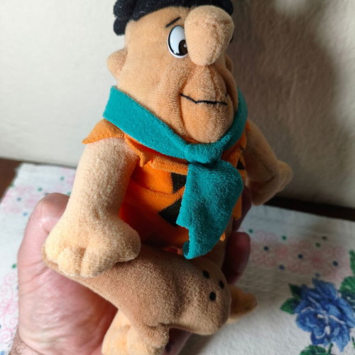 Original Hannah Barbera Fred Flinstone plush 22cm new