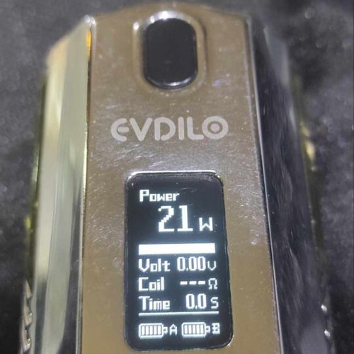 UWell Evdilo 200W Mod used, full chrome, 21700 x2