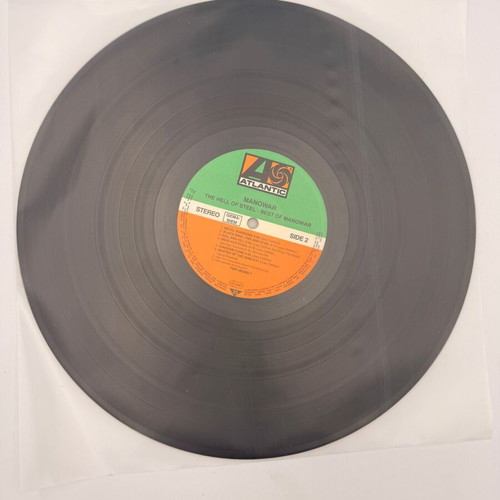 Manowar The Hell Of Steel Best Of vinyl record used