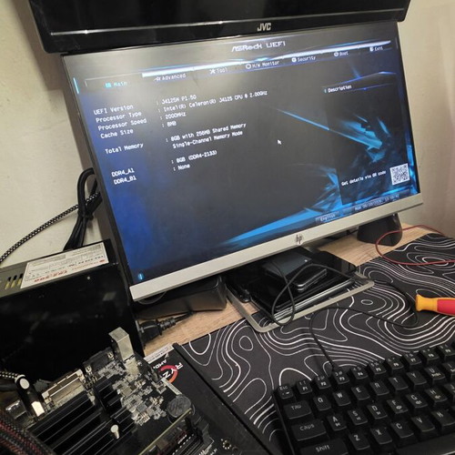 Asrock J4125M motherboard like new