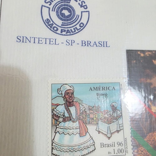 Commemorative Brazil 1997 Stamp Edition new