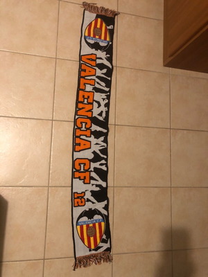 Συλλεκτικό κασκόλ Valencia CF γνήσιο καινούργιο από Βαλένθια