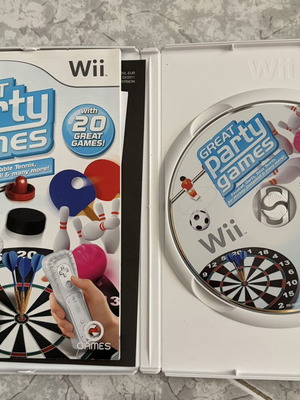 Wii Great Party Games παιχνίδι σαν καινούργιο