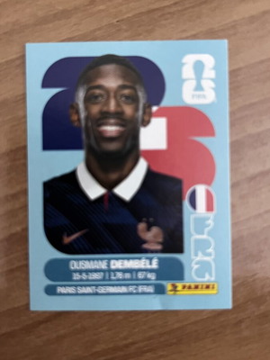 World Cup Sticker Dembele new from 2026 collection