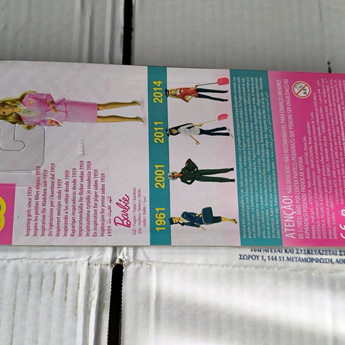 Barbie pilot new, 60th anniversary 2019