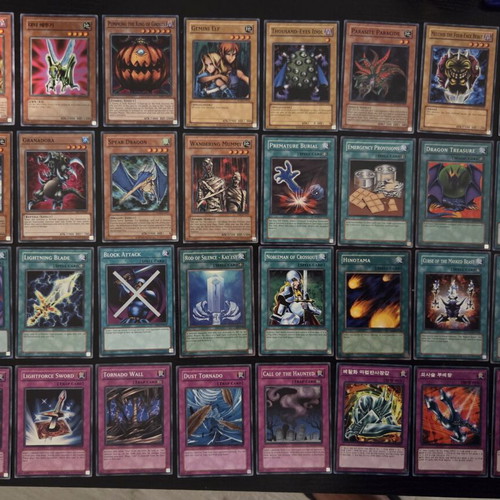 Yu-Gi-Oh anime card pack
