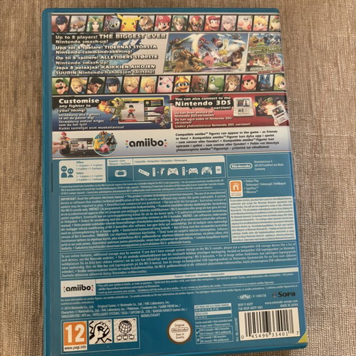 Super Smash Bros Wii U game used