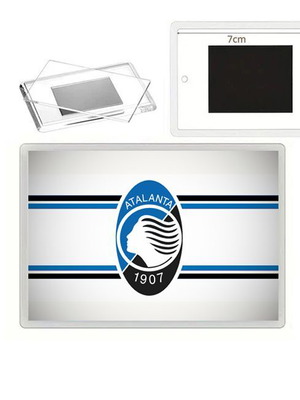 Μαγνήτης ψυγείου Atalanta με διάφανη ακρυλική κορνίζα φωτογραφιών, 7x4,5 εκ.