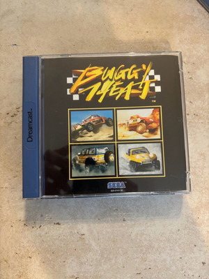 Buggy Heat SEGA Dreamcast μεταχειρισμένο, ταλαιπωρημένη θήκη, αγγλικό πλήρες