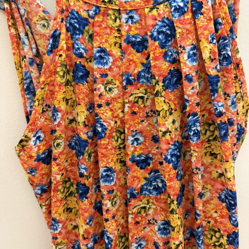 Regalinas floral tirante dress with waist belt new