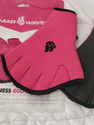 Mad Wave γάντια κολύμβησης ροζ medium σαν καινούργια