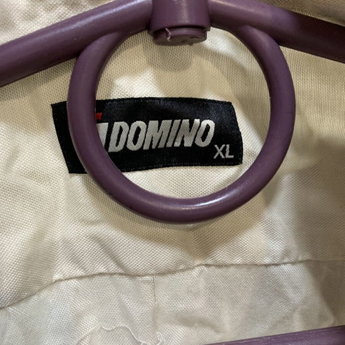 Domino men's shirt beige XL like new
