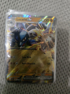 Lucario EX Pokémon card new