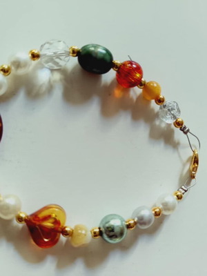 Bracelet colorful youthful new Apefthon