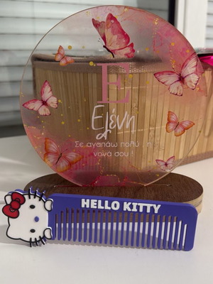 3D Printed Comb with Hello Kitty Design new